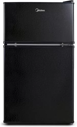 Double Door Mini Fridge with Freezer