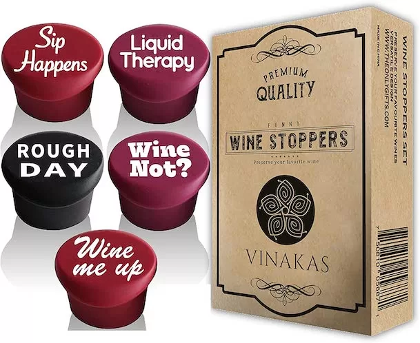 5 Funny Wine Stoppers