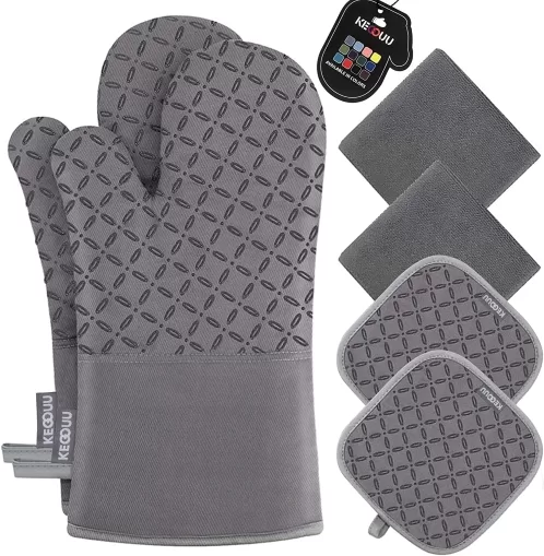 KEGOUU Oven Mitts and Pot Holders